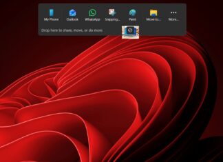 Microsoft removed the Windows 11 Drop Tray after feedback from users