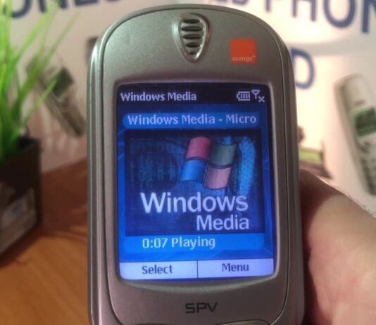 Microsoft's first smartphone, the Orange SPV, launched five years before the iPhone