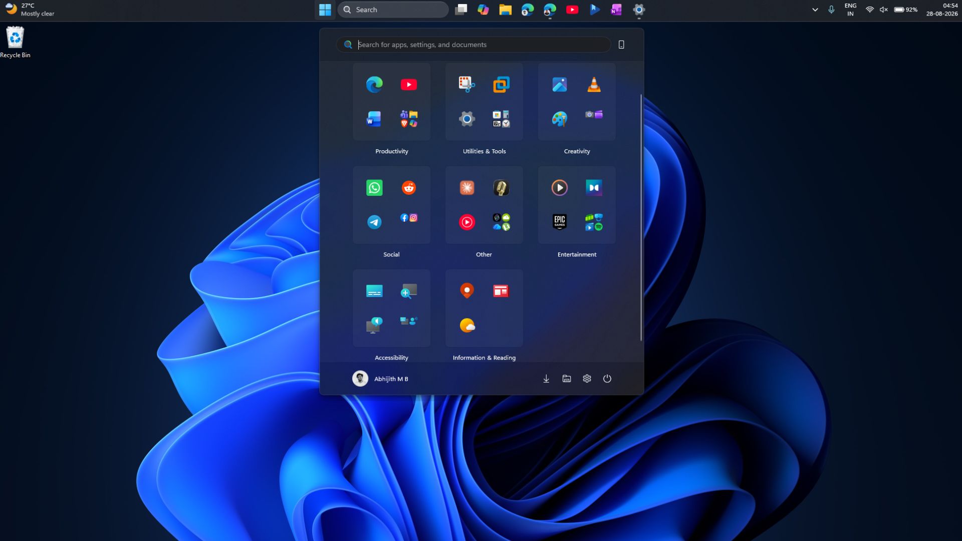 New Windows 11 update brings movable taskbar, smaller start menu and cleaner Search to all PCs
