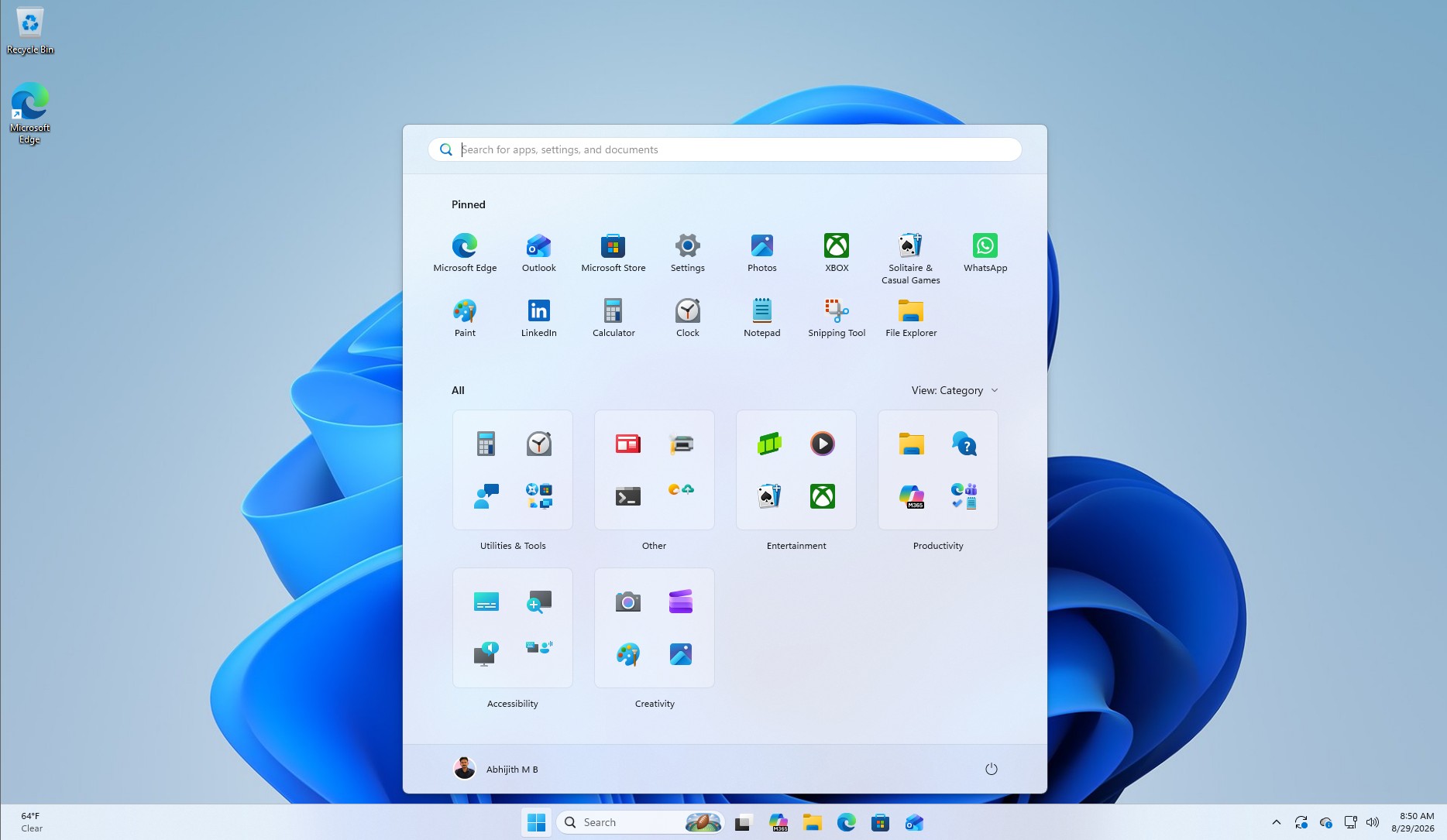 No change after Installing 26H2