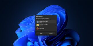 Windows 11 Autoplay dialog new look