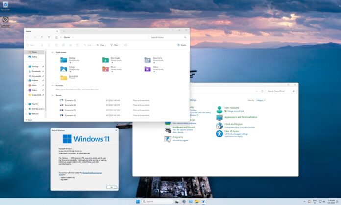 Windows 11 Control Panel