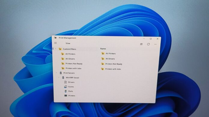 Windows 11's redesigned Print Management tool is now live in the Release Preview channel. Windows 11's redesigned Print Management tool is now live in the Release Preview channel.