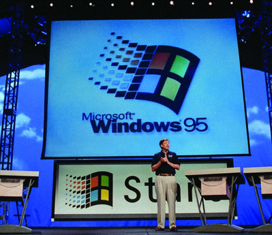 Windows 95 launch
