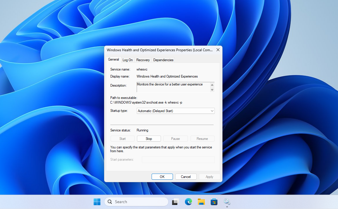 Windows Health and Optimized Experiences