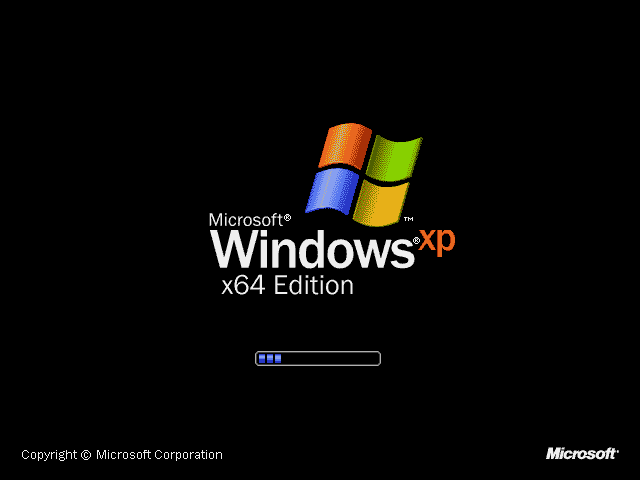 Windows XP 64 Bit edition