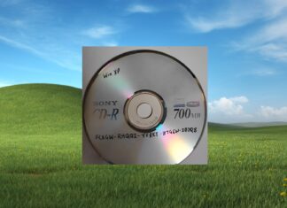 Windows XP CD Pirated