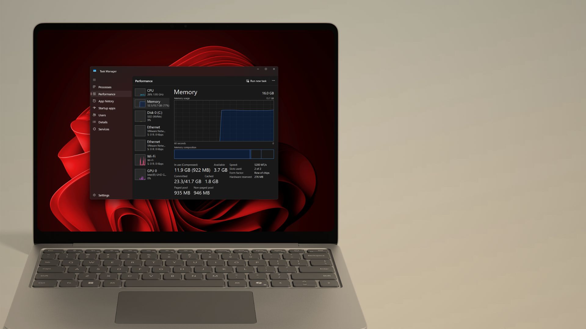 windows 11 using high RAM