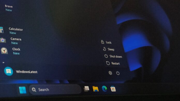 Microsoft объяснила, почему перезагрузка Windows эффективнее полного выключения Диалоговое окно завершения работы Windows 11