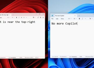 Copilot buttons in Windows 11