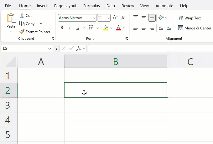 Excel multiple values in a single cell demo