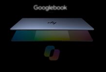 Google's new Googlebook proudly features Microsoft Copilot.
