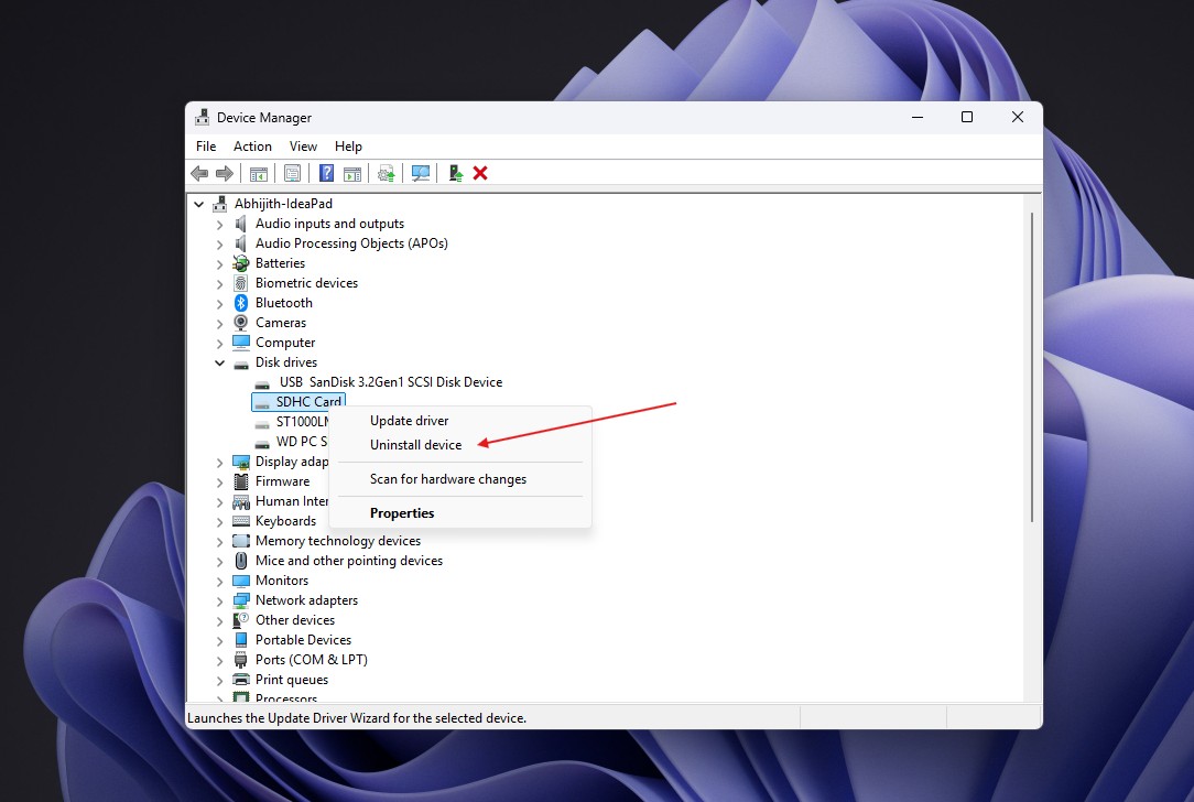 How to remove phantom USB drive