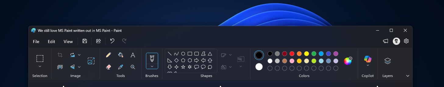 Layers in Paint was a brilliant addition and I am not sure if anyone liked the Copilot icon