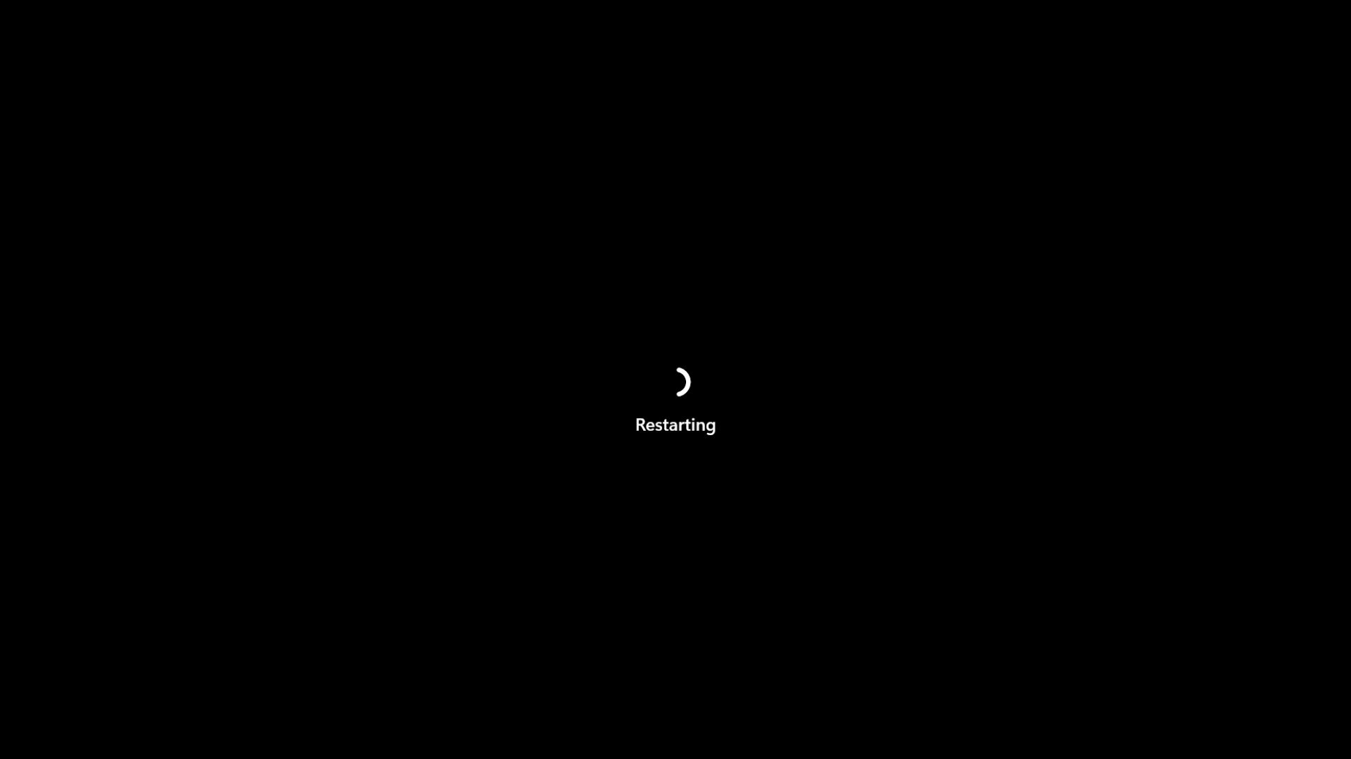 Restarting Windows 11 PC