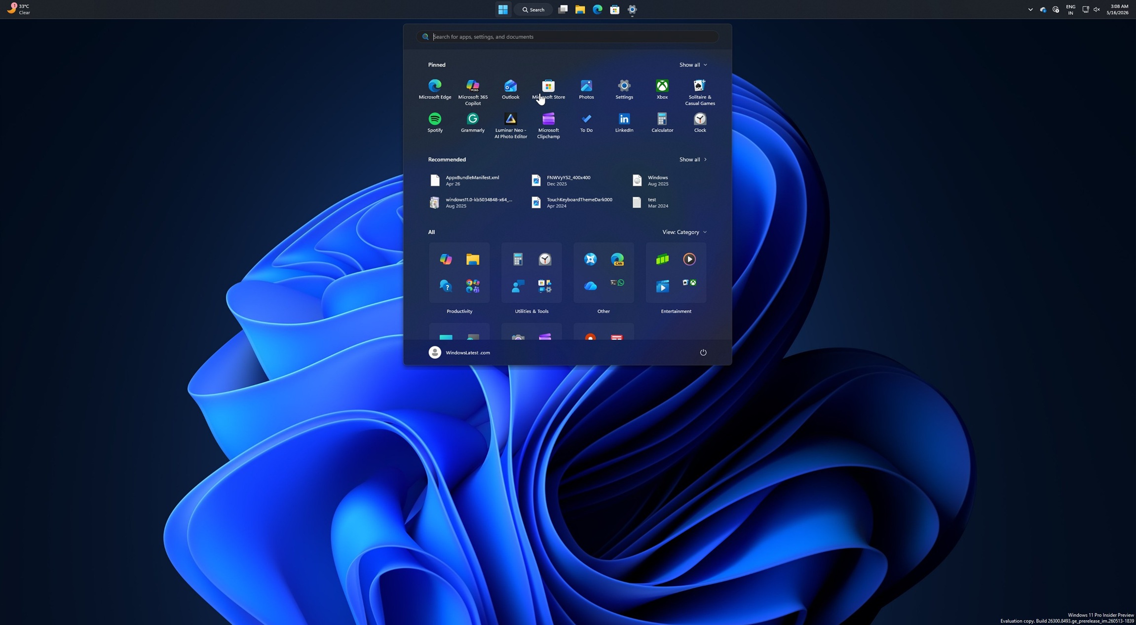 Taskbar moved in Windows 11