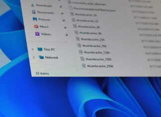 Windows 11 stores image previews in thumbcache database files inside the Explorer folder of your user profile