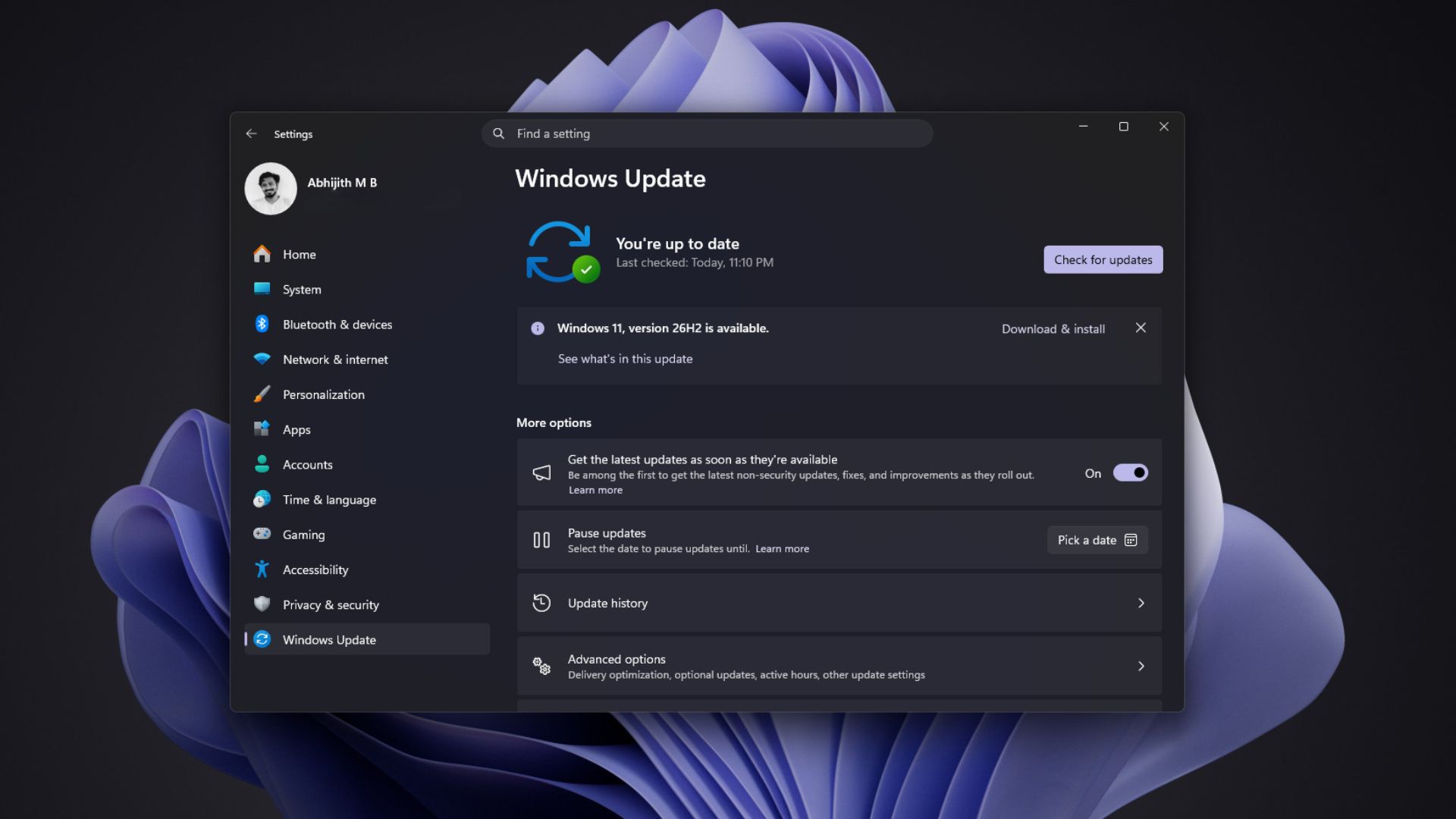 Windows 11 version 26H2 is available for download