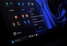 Windows 11's Power menu showing separate Shut down, Restart, Update and shut down, and Update and restart options