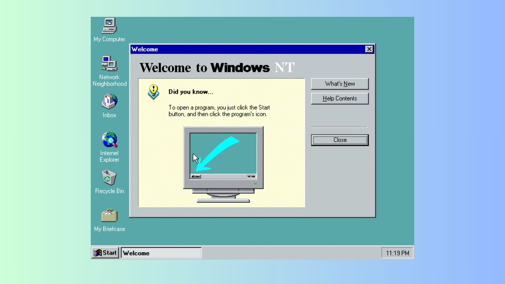 Windows NT Workstation