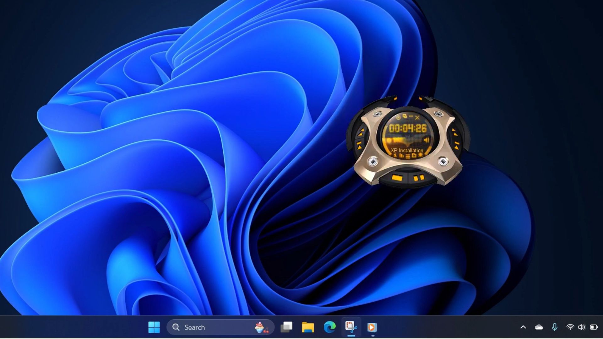 Batman Begins skin in Windows Media Player Legacy