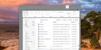 New Outlook with classic theme hands on