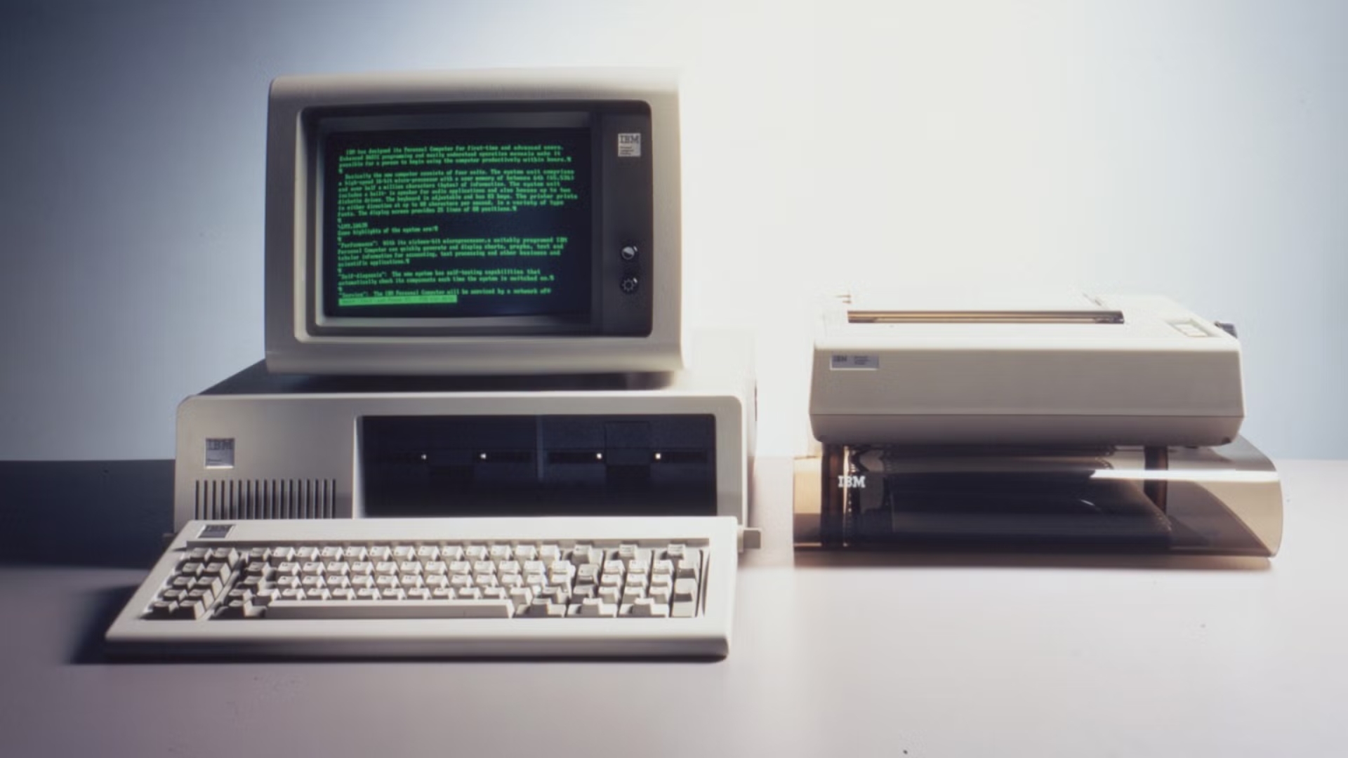 Original IBM PC from 1981