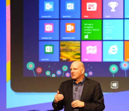 Windows 8 touch screen