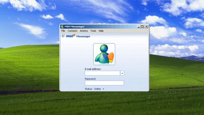 Windows Messenger, bundled with Windows XP in 2001, offered text chat, voice and video calls, and application sharing Windows Messenger, bundled with Windows XP in 2001, offered text chat, voice and video calls, and application sharing