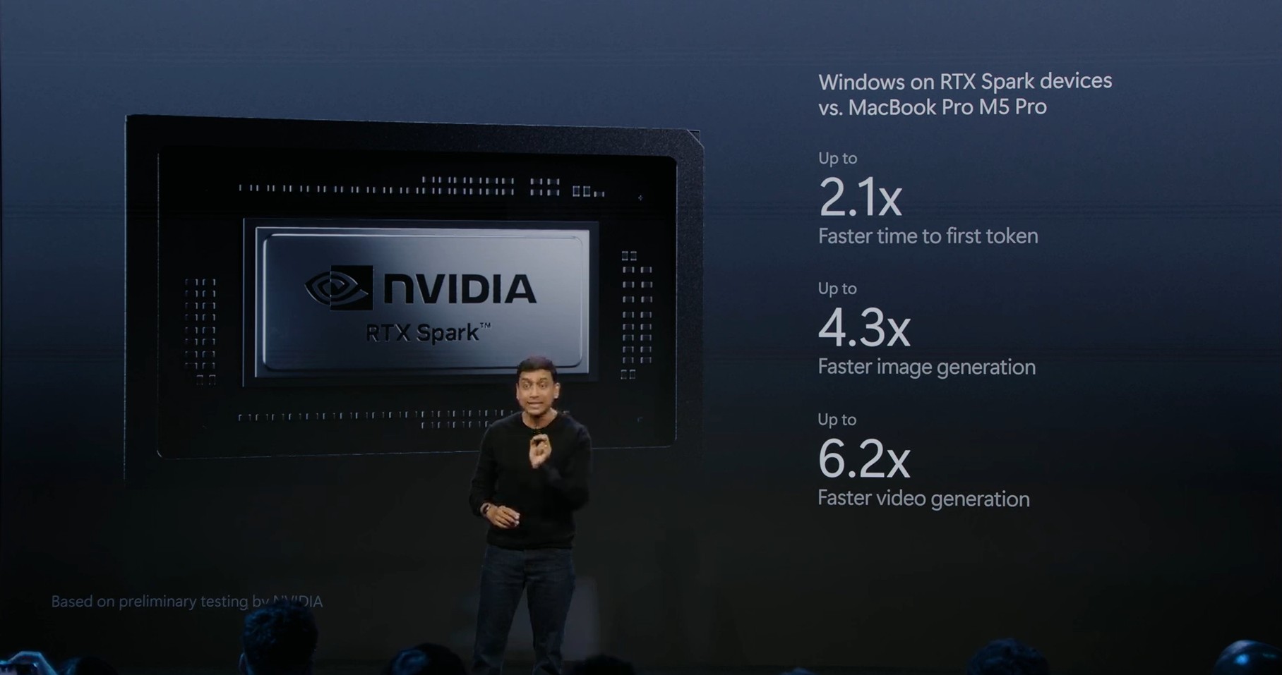 Windows PC running RTX Spark vs MacBook Pro M5 Pro